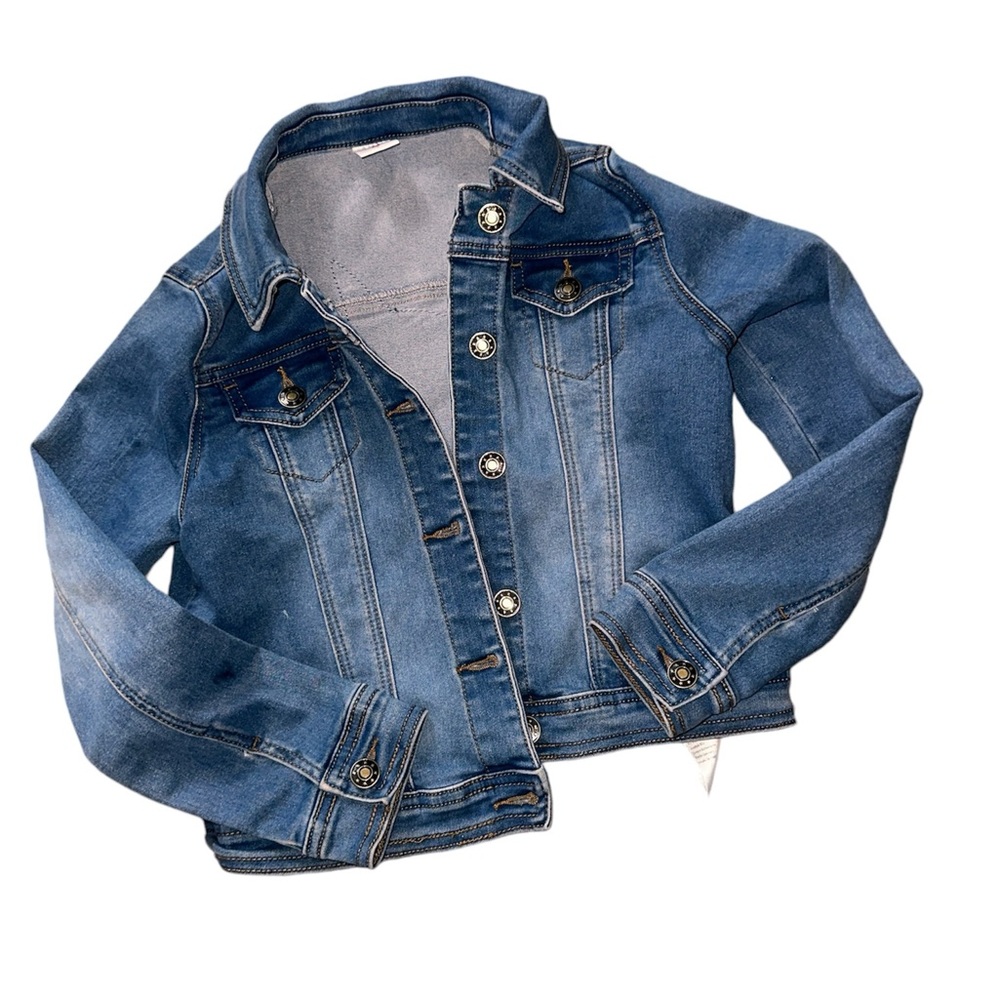 Fab kids Jean jacket with unicorn sequin